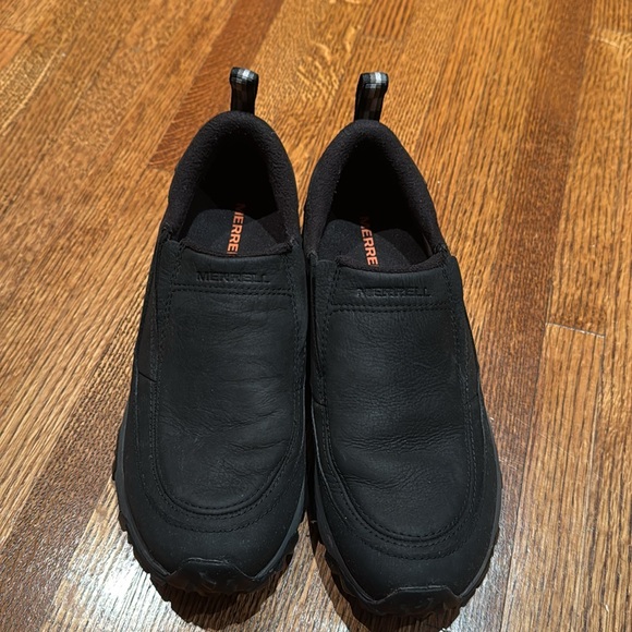 Merrell Black Slip-On Snow/Rain Loafers/shoes - Picture 3 of 3